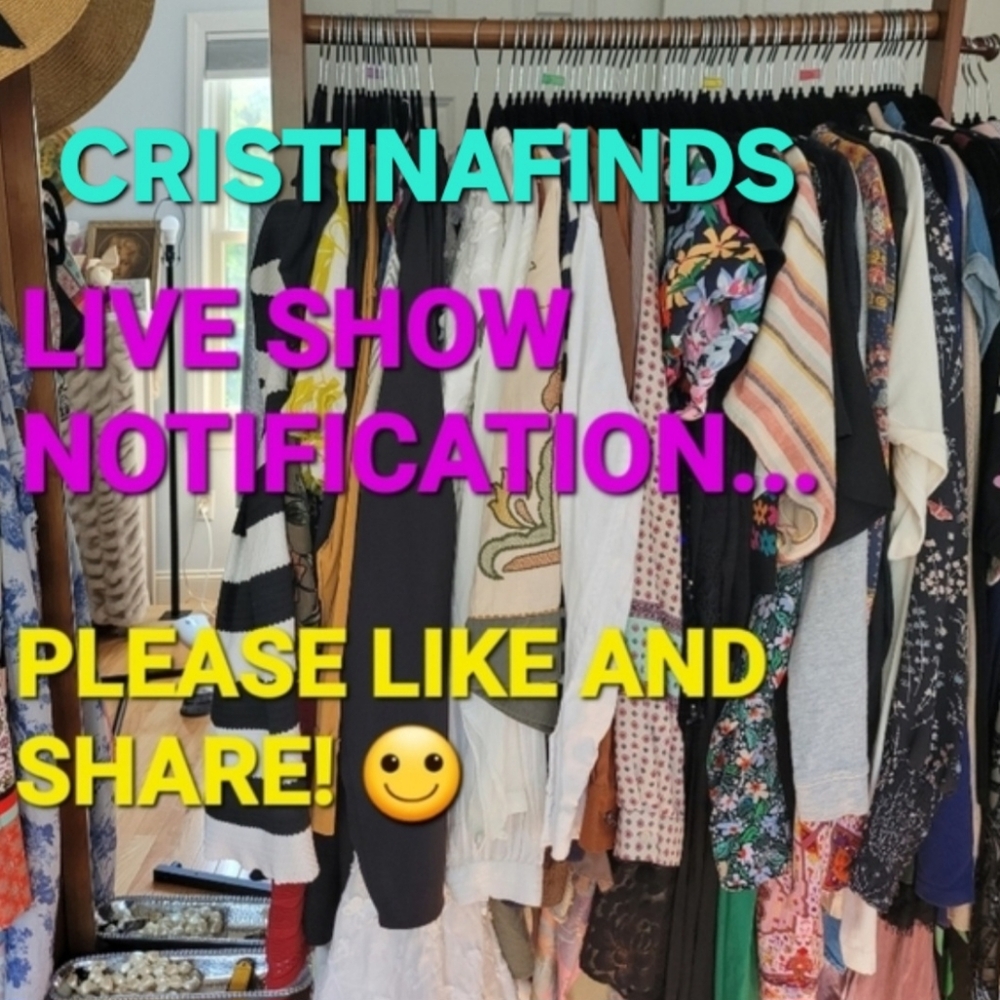 Live Show Flyer Notification! Like And Share. Pop Up Shows Mostly.